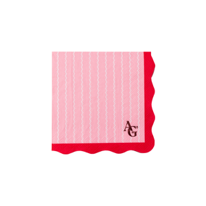 American Girl Pink Logo Small Napkins