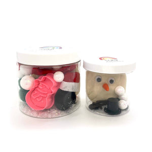 Snowman Mini Dough-To-Go Kit