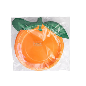Orange Shaped Plates