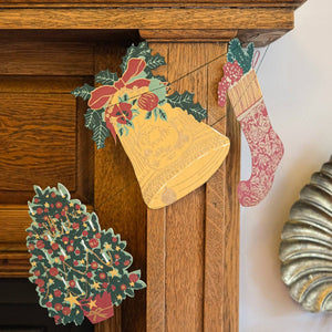 Festive Christmas Sewn Garland