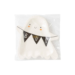 Boo Banner Ghost Plate