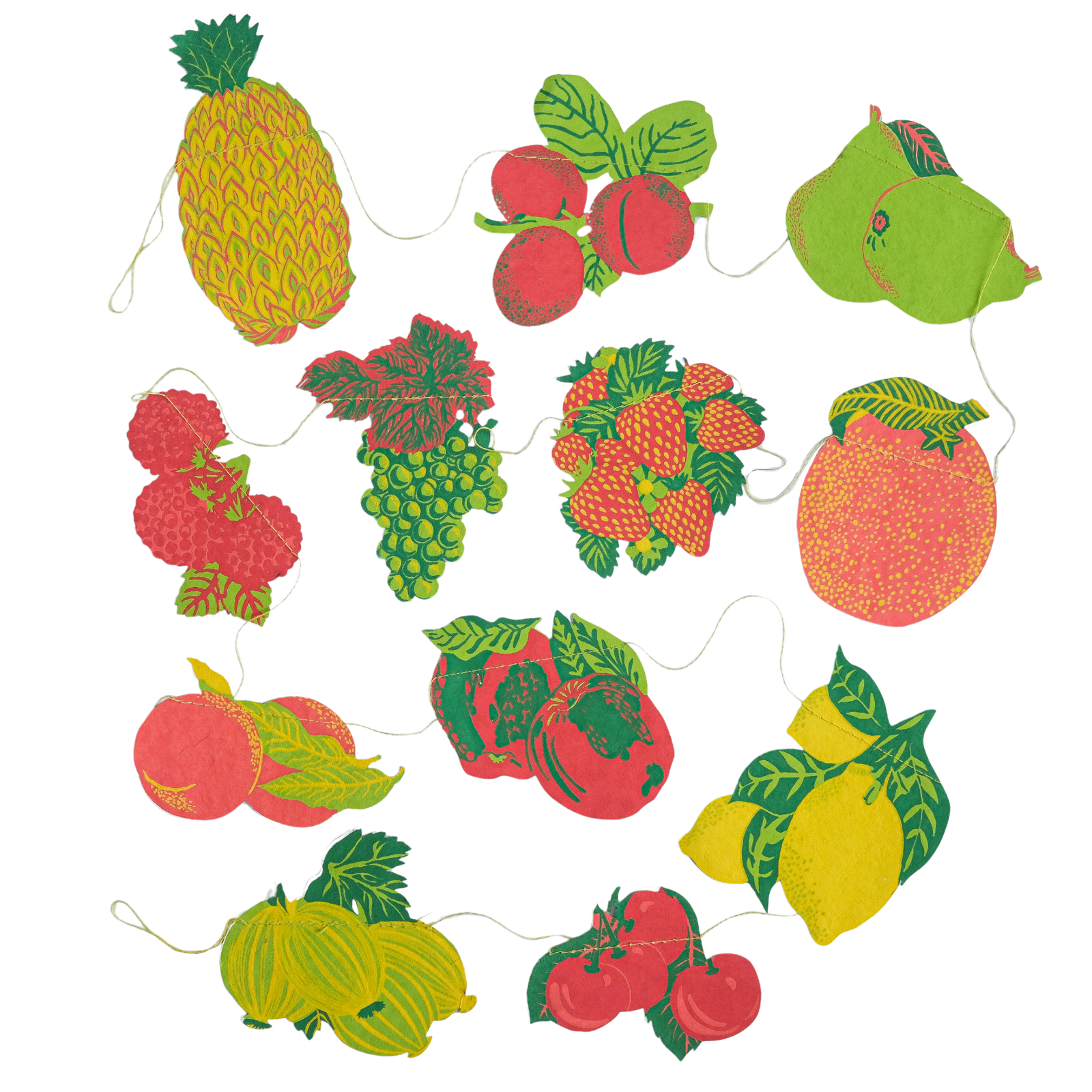 Fruit Sewn Garland