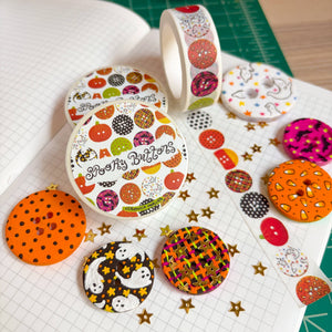 Spooky Buttons Washi Tape