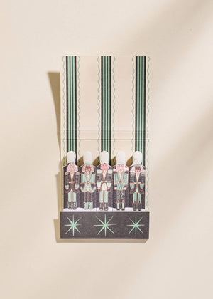 Green Nutcracker Matchbook