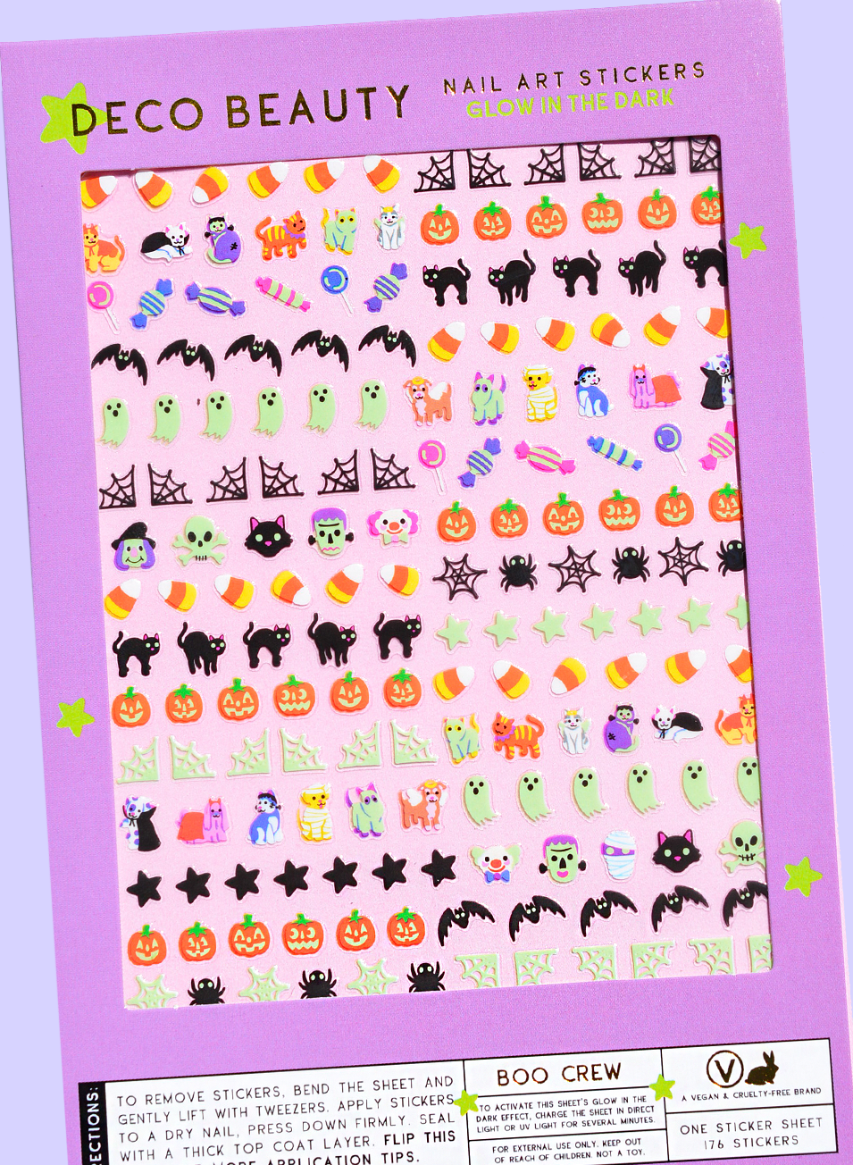Boo Crew Nail Art Stickers