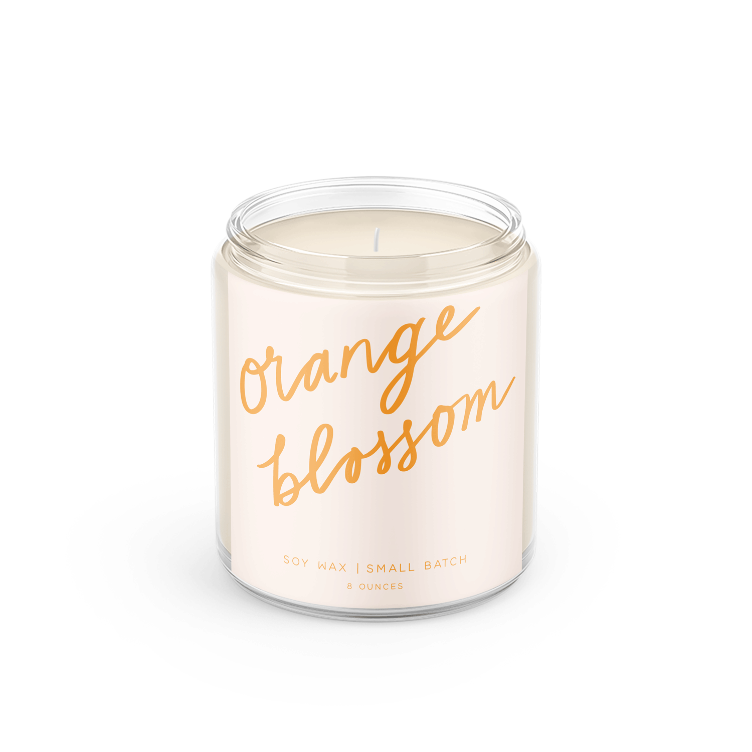 Orange Blossom Soy Candle