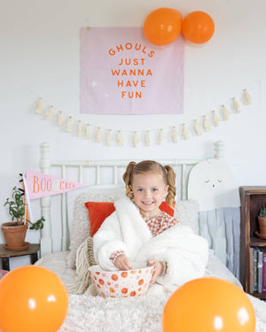 Ghouls Just Wanna Have Fun Canvas Banner