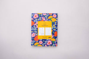 Blue Floral To Do Planner