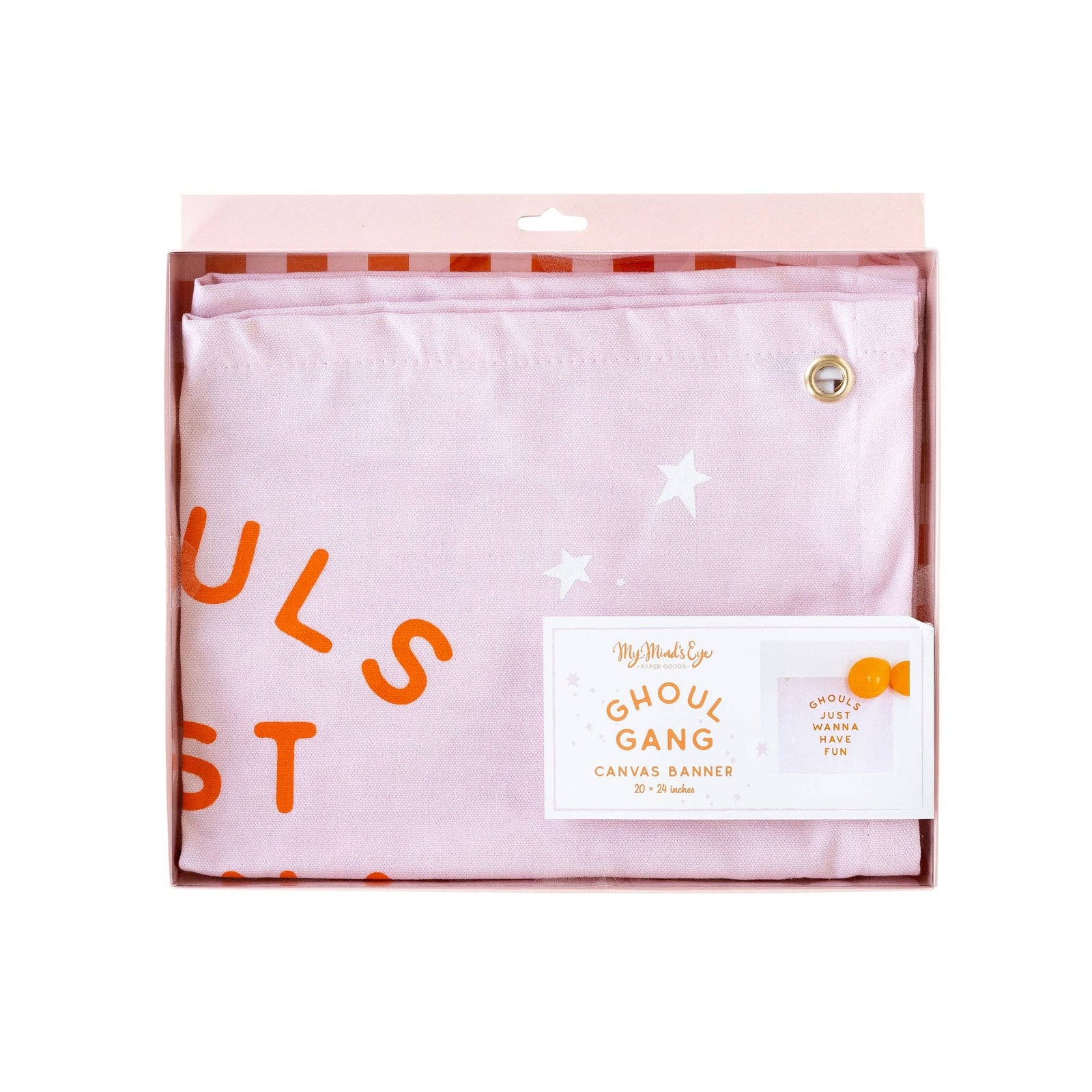 Ghouls Just Wanna Have Fun Canvas Banner