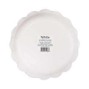 Merry Christmas Tree Paper Salad Plates