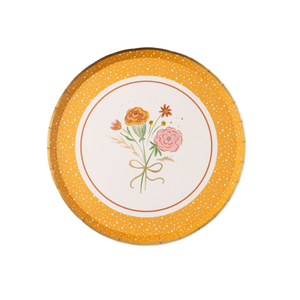 Cozy Fall Florals Dessert Plates