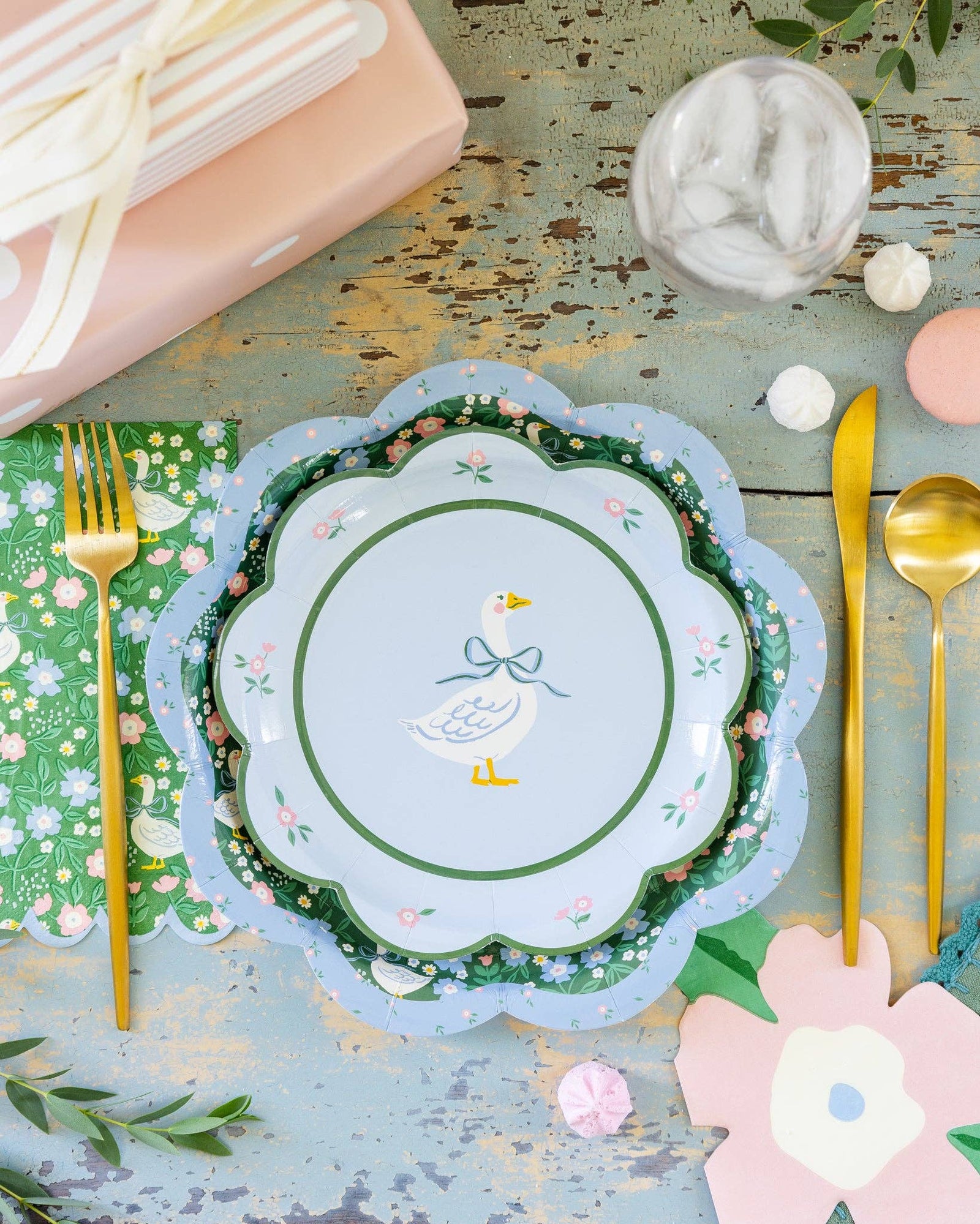 Goose Pattern Plate