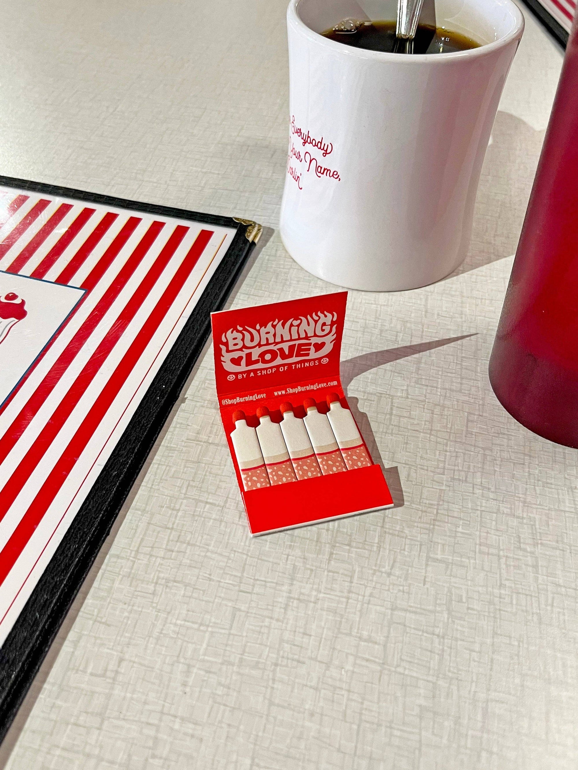 Cigarette Matchbook