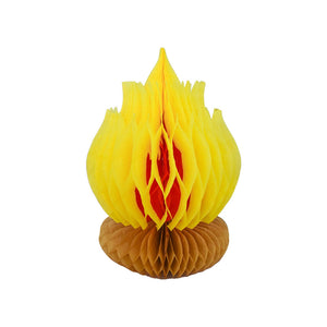 Camp Explorer Campfire Honeycomb Decoration