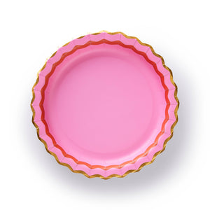 Rainbow Ric Rac Assorted Dinner Plate Set
