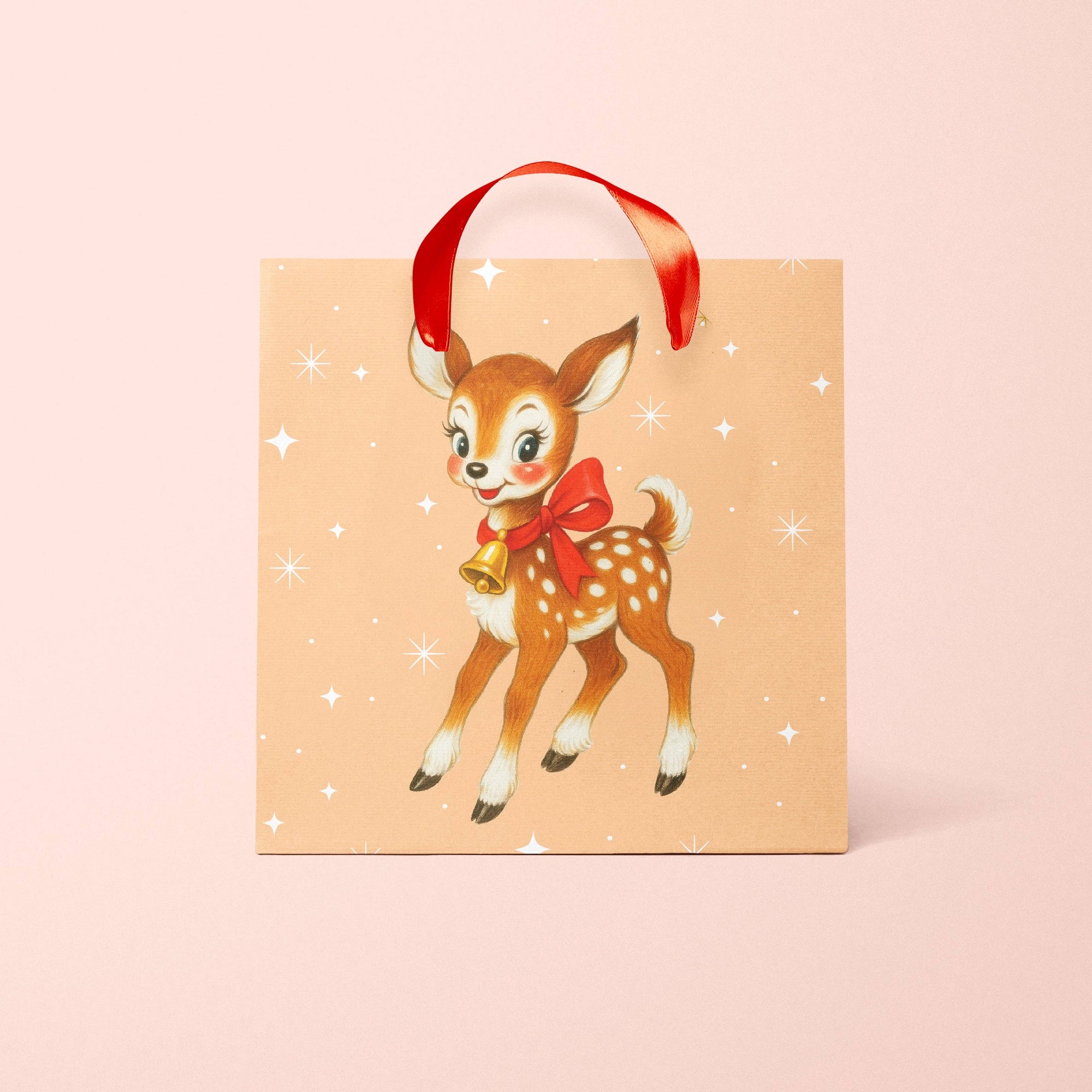 Retro Deer Gift Bag (2 sizes!)