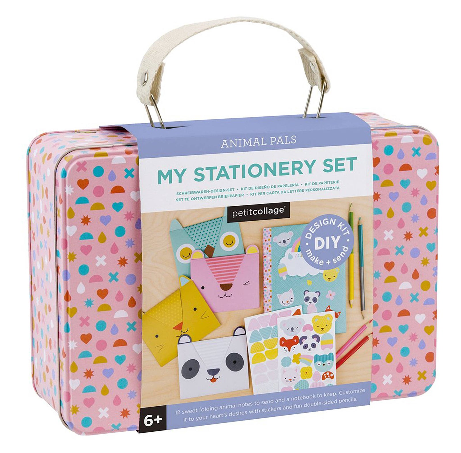 Animal Pals Kids Stationery Set