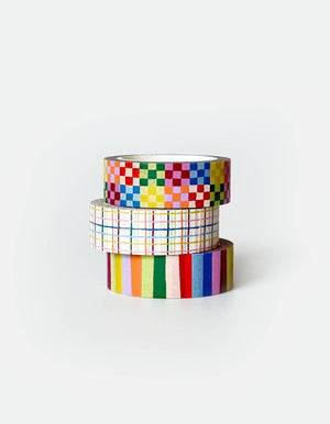 Rainbow Washi Tape (set of 3)
