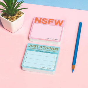 Just 3 Things Sticky Notes