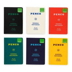 Penco Soft Notebook Ruled / A6 (multiple colors!)