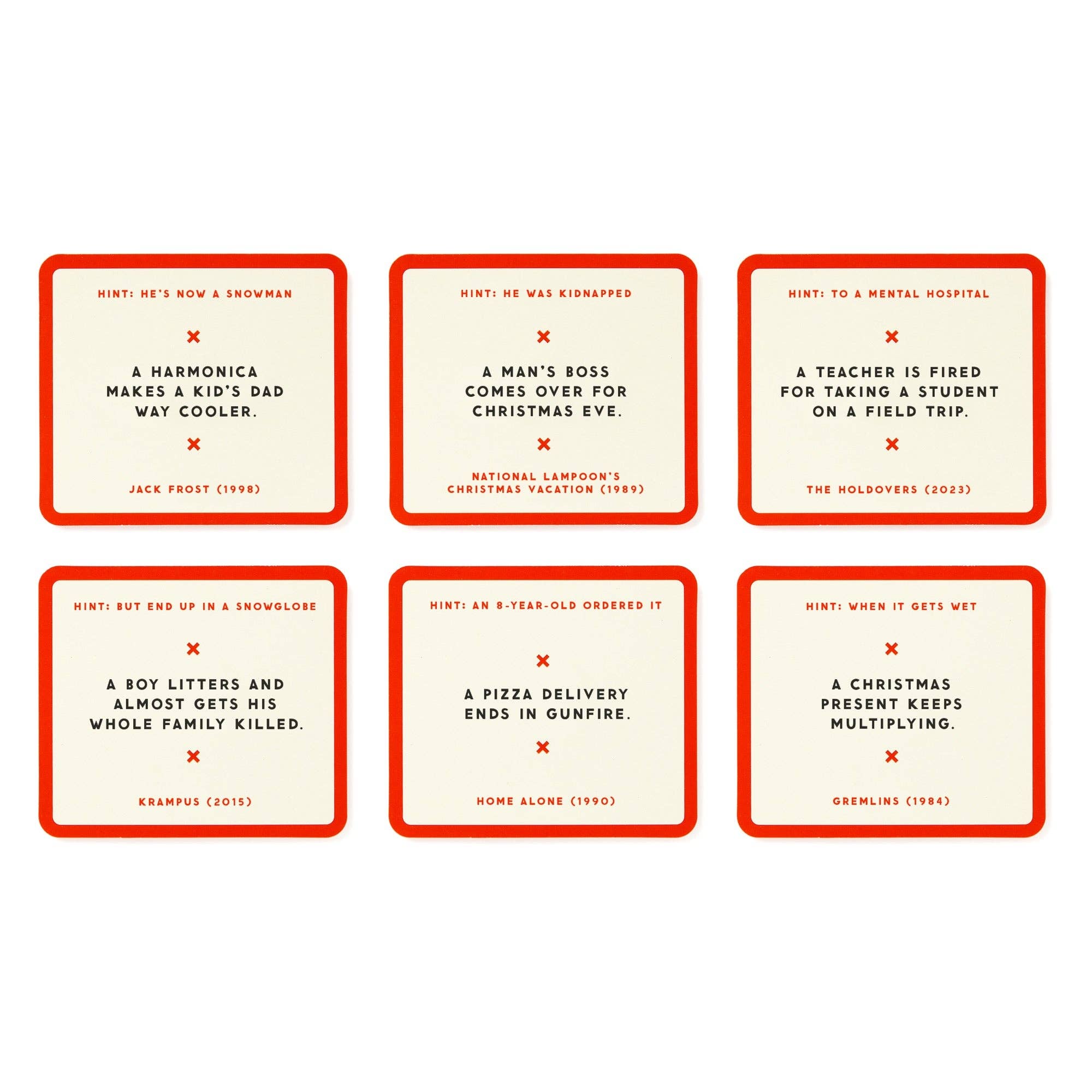 Brass Monkey Mini Poorly Explained Movies - Holiday Edition