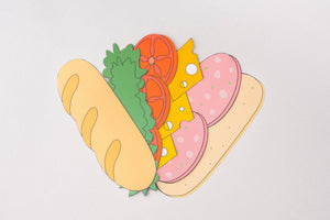 Sandwich Bookmark Set, Sandwich