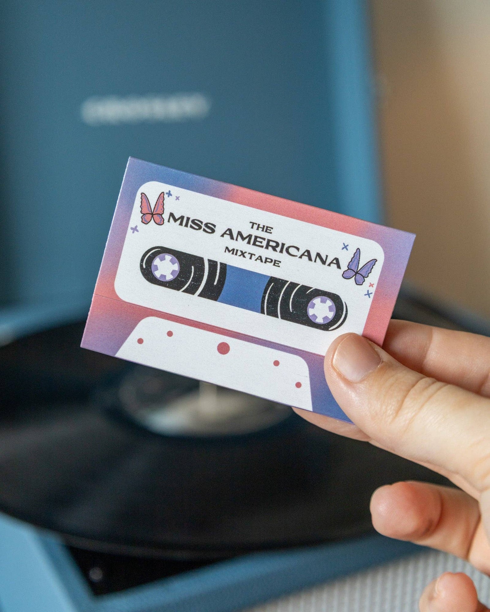 Miss Americana Mixtape Matchbook