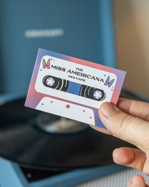 Miss Americana Mixtape Matchbook