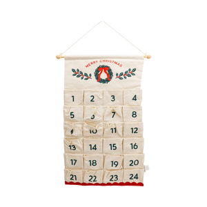 Canvas Christmas Advent Calendar 16" x 32"