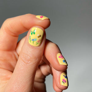 Teeny Flowers Nail Art Stickers