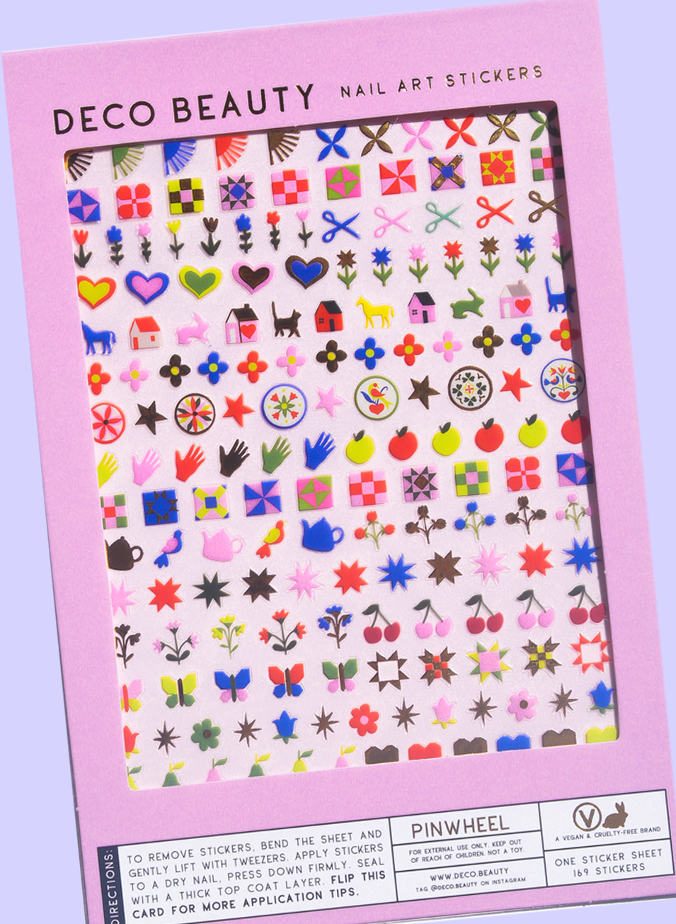 Pinwheel Nail Art Stickers