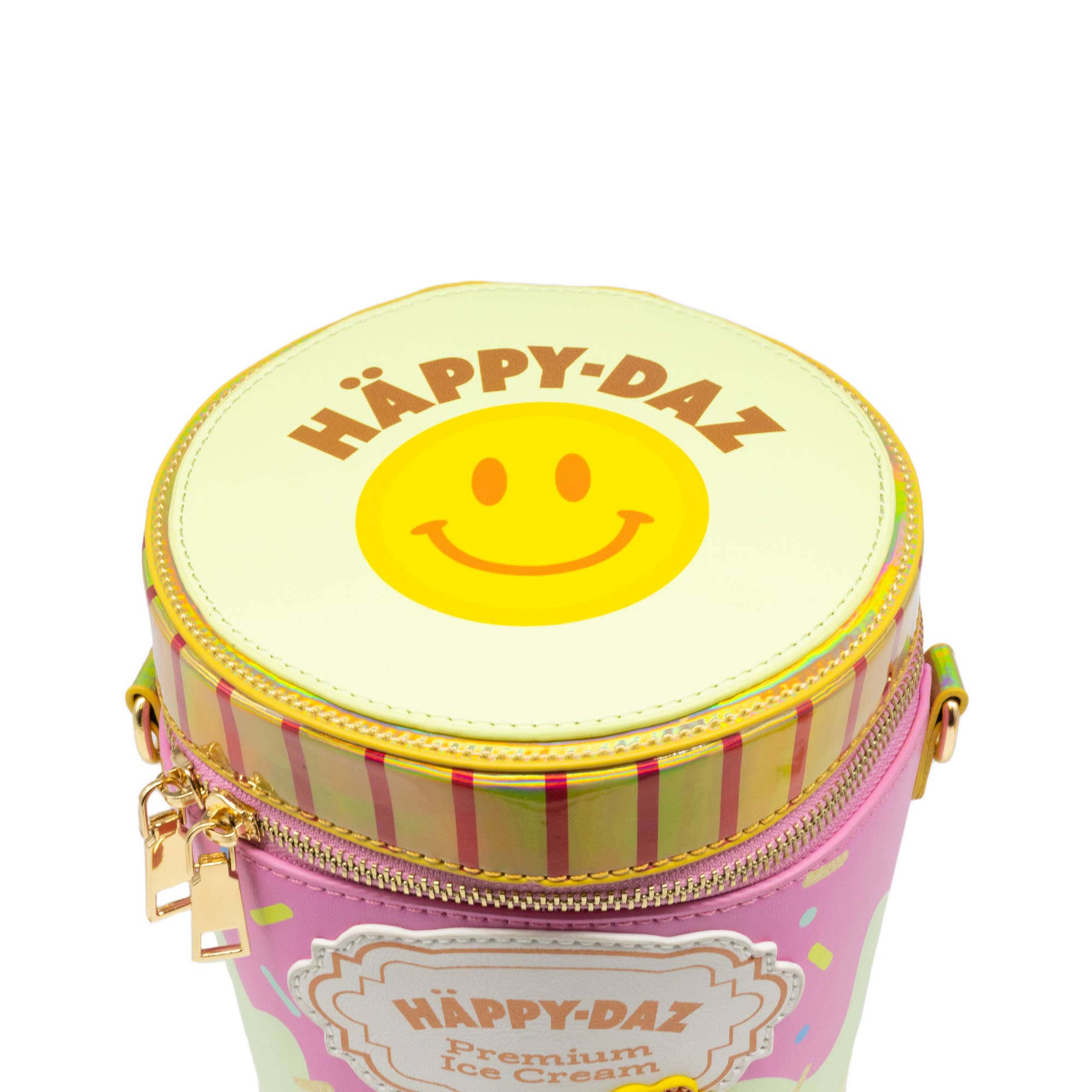 Happy Daz Strawberry Ice Cream Tub Handbag