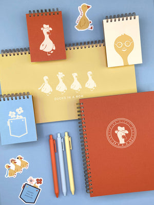 Ducks In A Row Undated Weekly Planner