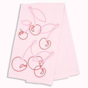 Thank You Cherry Much Tea Towel