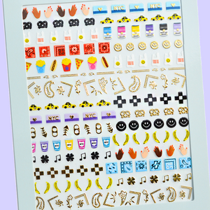 Taxi! (NYC) Nail Art Stickers