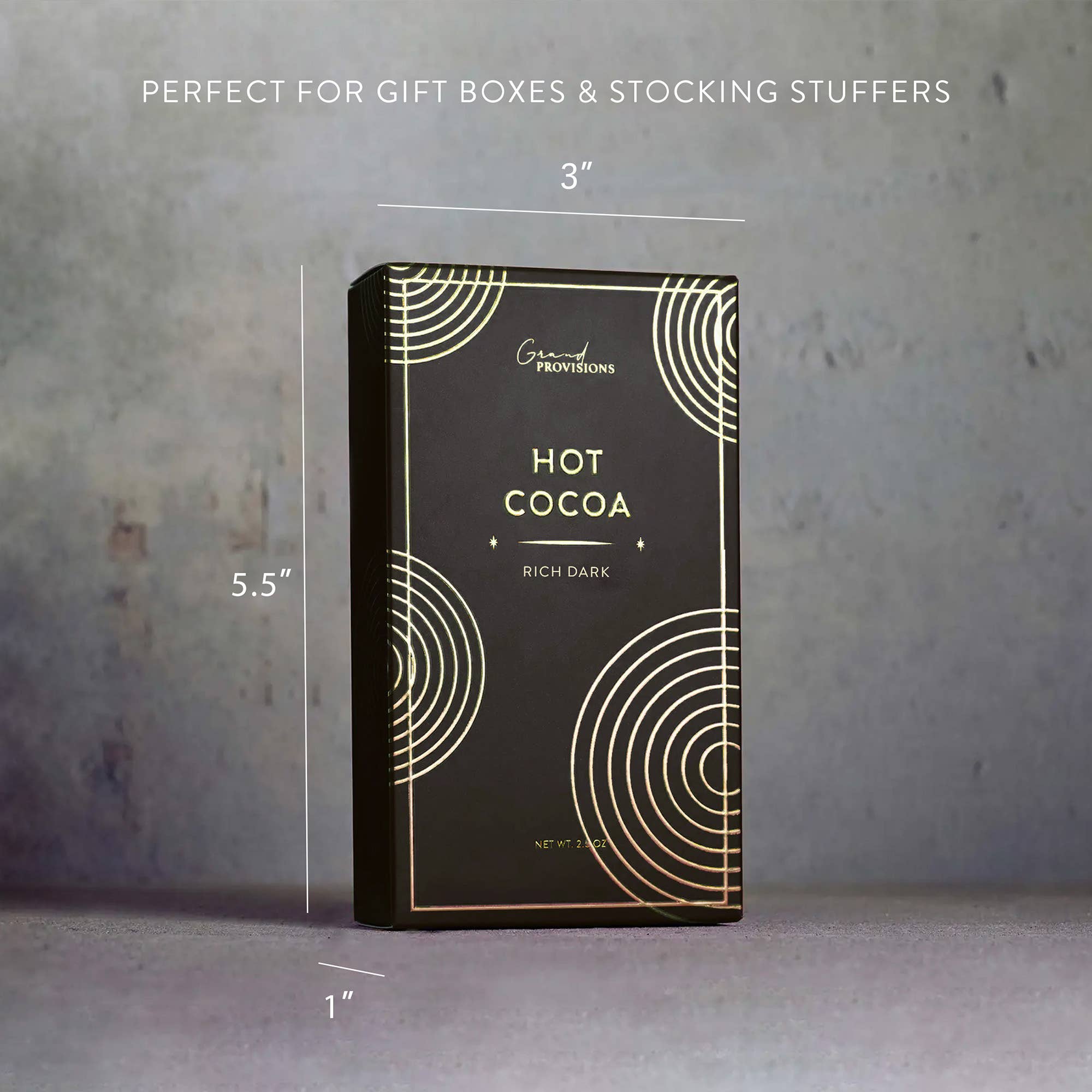 Rich Dark Holiday Hot Chocolate