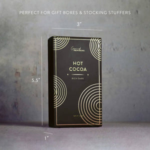 Rich Dark Holiday Hot Chocolate