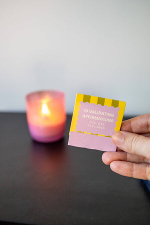 Feelings Affirmations Matchbook