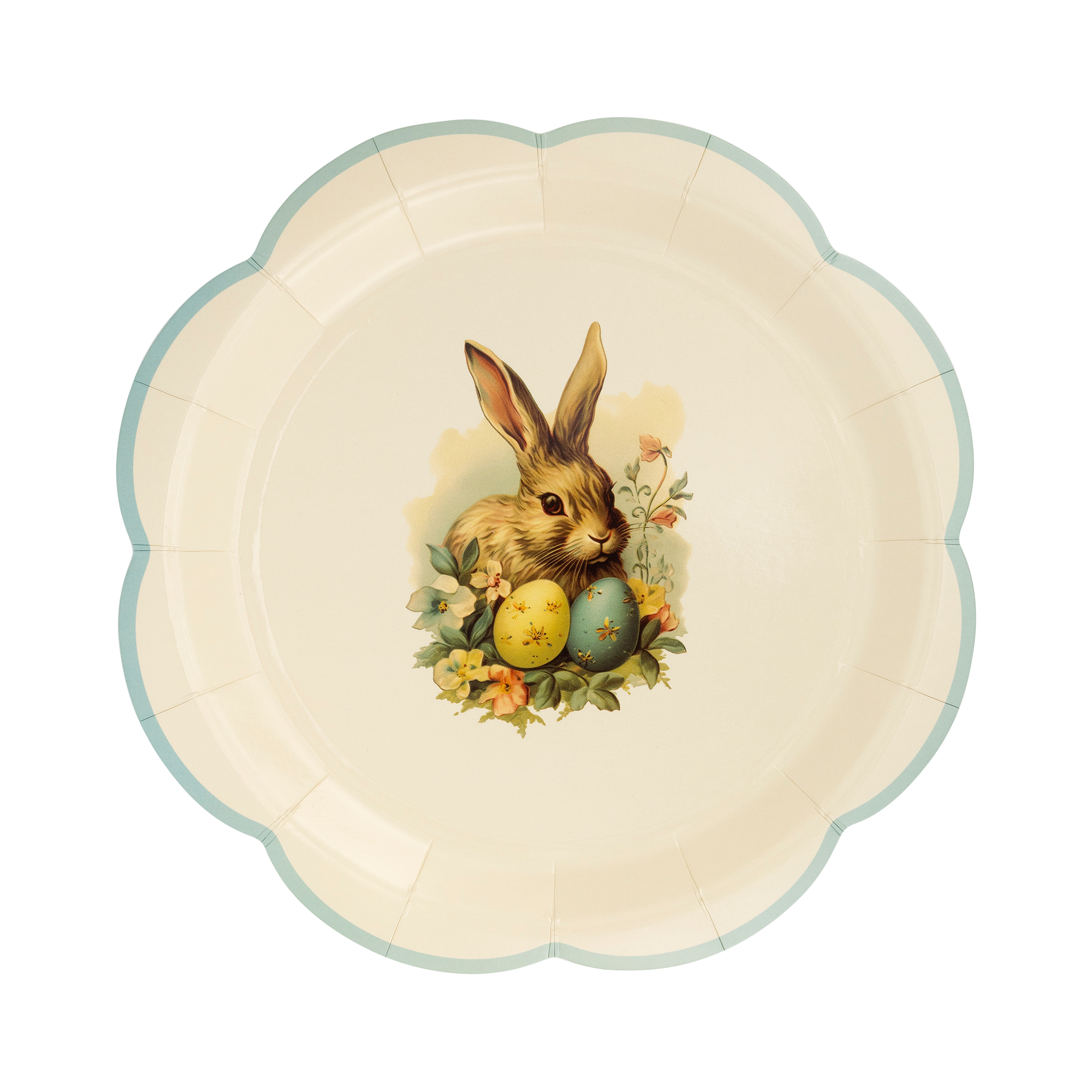 Vintage Easter Bunny Plates