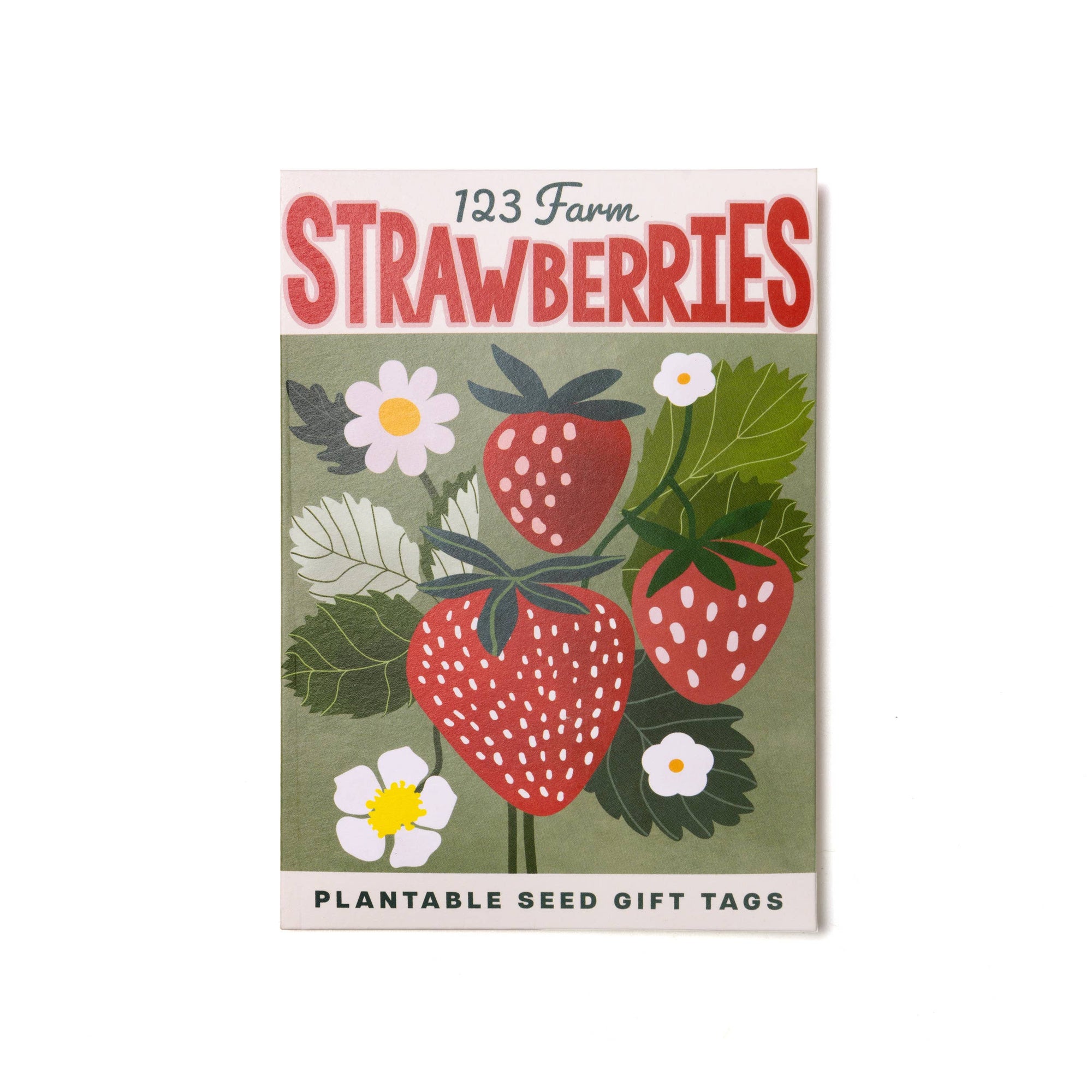 Strawberries Plantable Seed Gift Tags