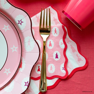 American Girl Pink Icons Small Napkins
