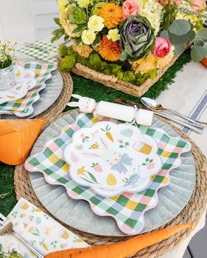 Hopscotch Gingham Plate