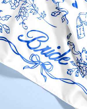 Bride Slik Hair Scarf