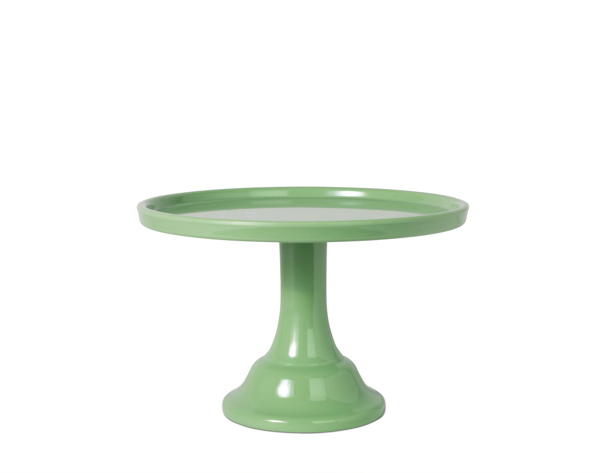 Small Sage Green Melamine Cake Stand