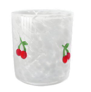 Cherry Blossom Confetti Icon Candle