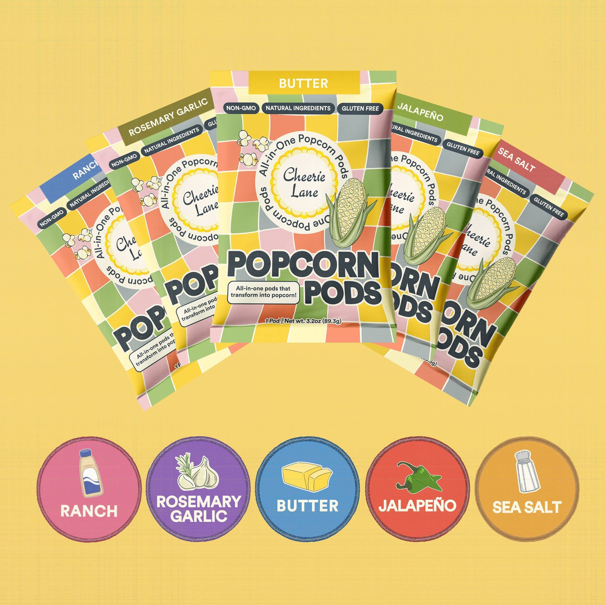 Popcorn Pod Flavor Variety Pack