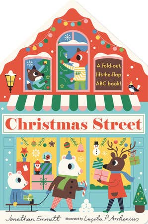 Christmas Street Fold-Out Book