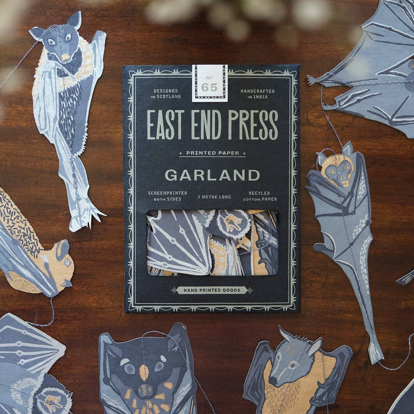 Bats Sewn Garland