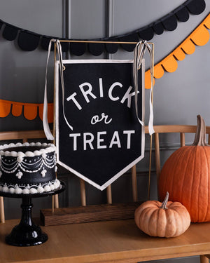 Trick or Treat Canvas Banner