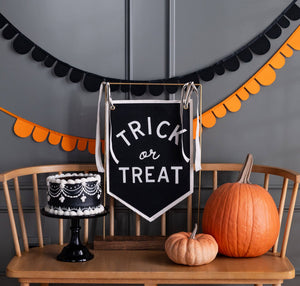 Trick or Treat Canvas Banner